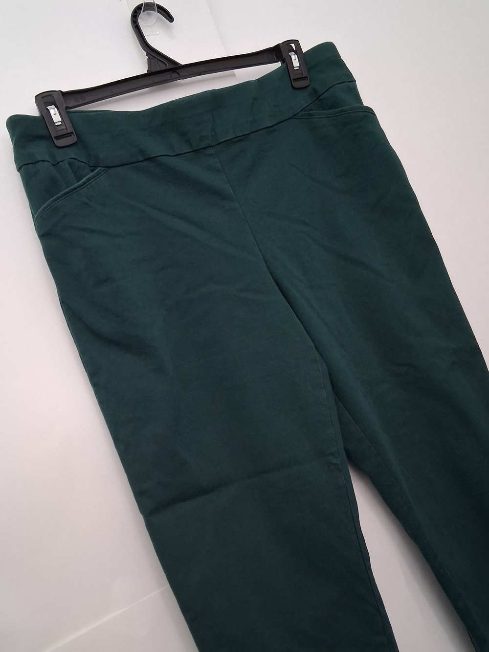 CROFT & Barrow Green The Effortles Stretch Pant Straight Leg Size 16W - Picture 9 of 11
